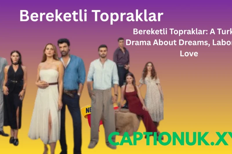 Bereketli Topraklar: A Turkish Drama About Dreams, Labor, and Love